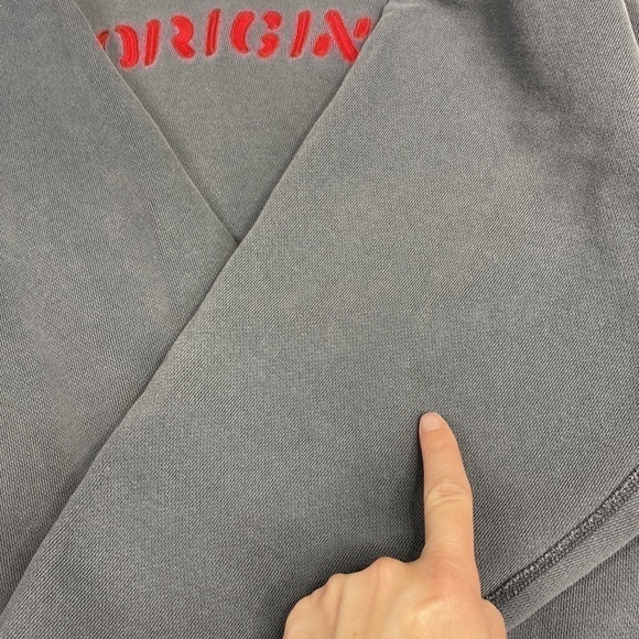 Vintage Gap Gray Crewneck Sweatshirt Gap Original Men's Size Small - Picture 6 of 6